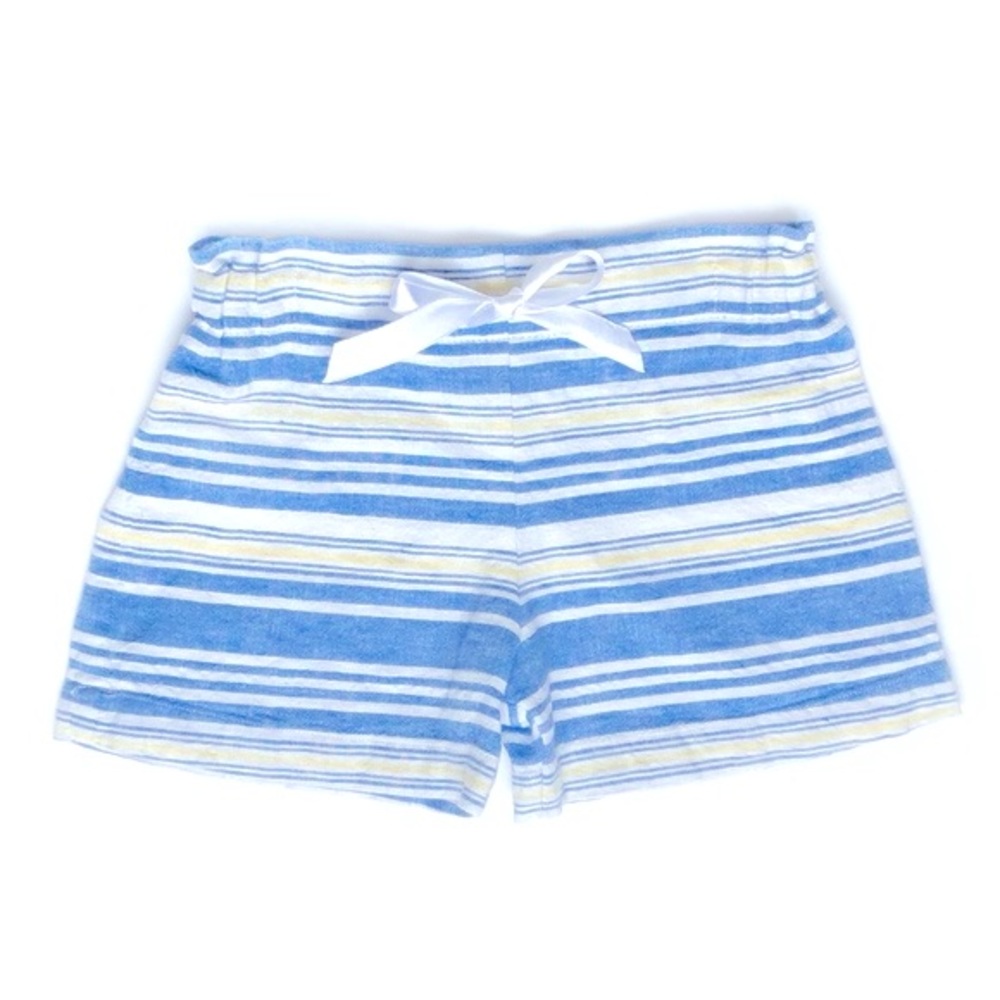 ✅ 5 for $25 - Striped Blue & Yellow Classic Nautical  Inspired Shorts, Size 5T